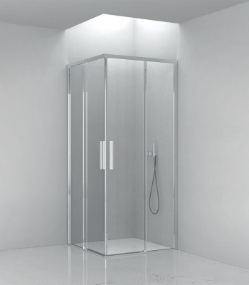 Shower enclosures E6C9A, Corner - Sliding door